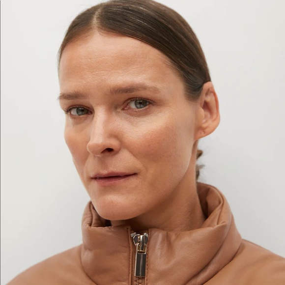 Mango Quilted leather jacket - Picture 4 of 6